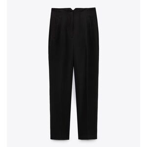 Zara Black Straight Leg Pants